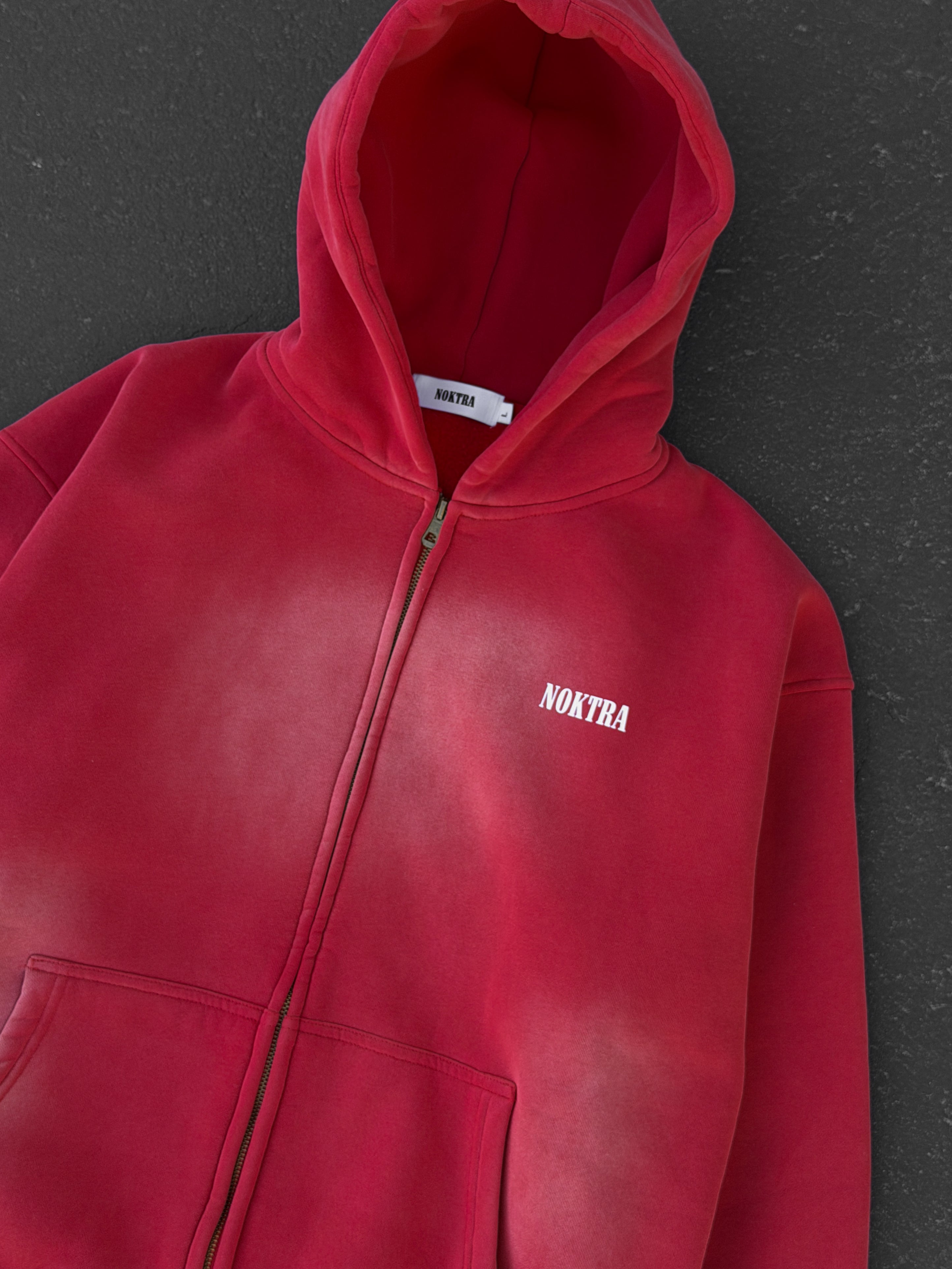NOKTRA ZIP UP - RED