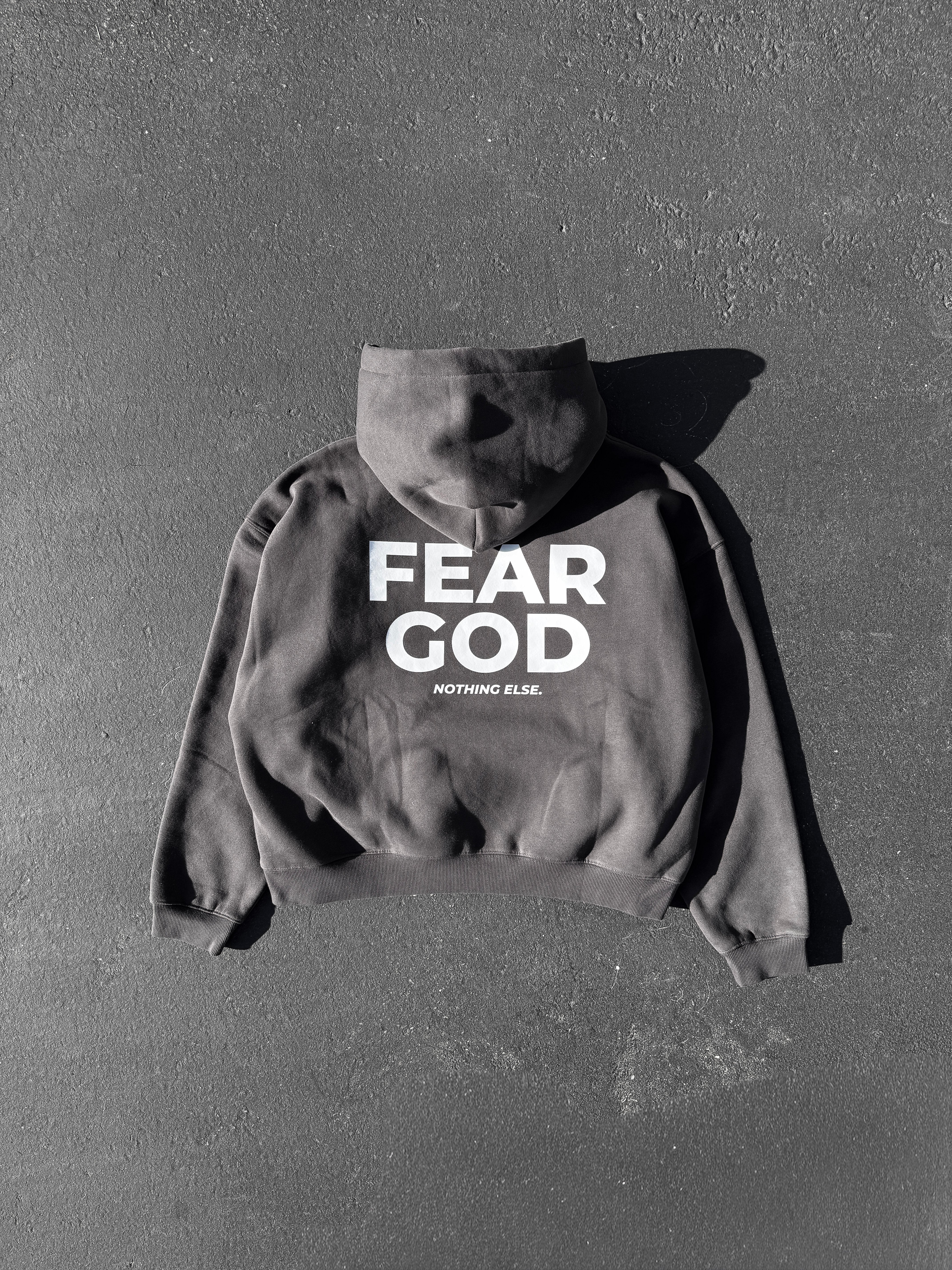 FEAR GOD HOODIE - CHARCOAL – Noktra