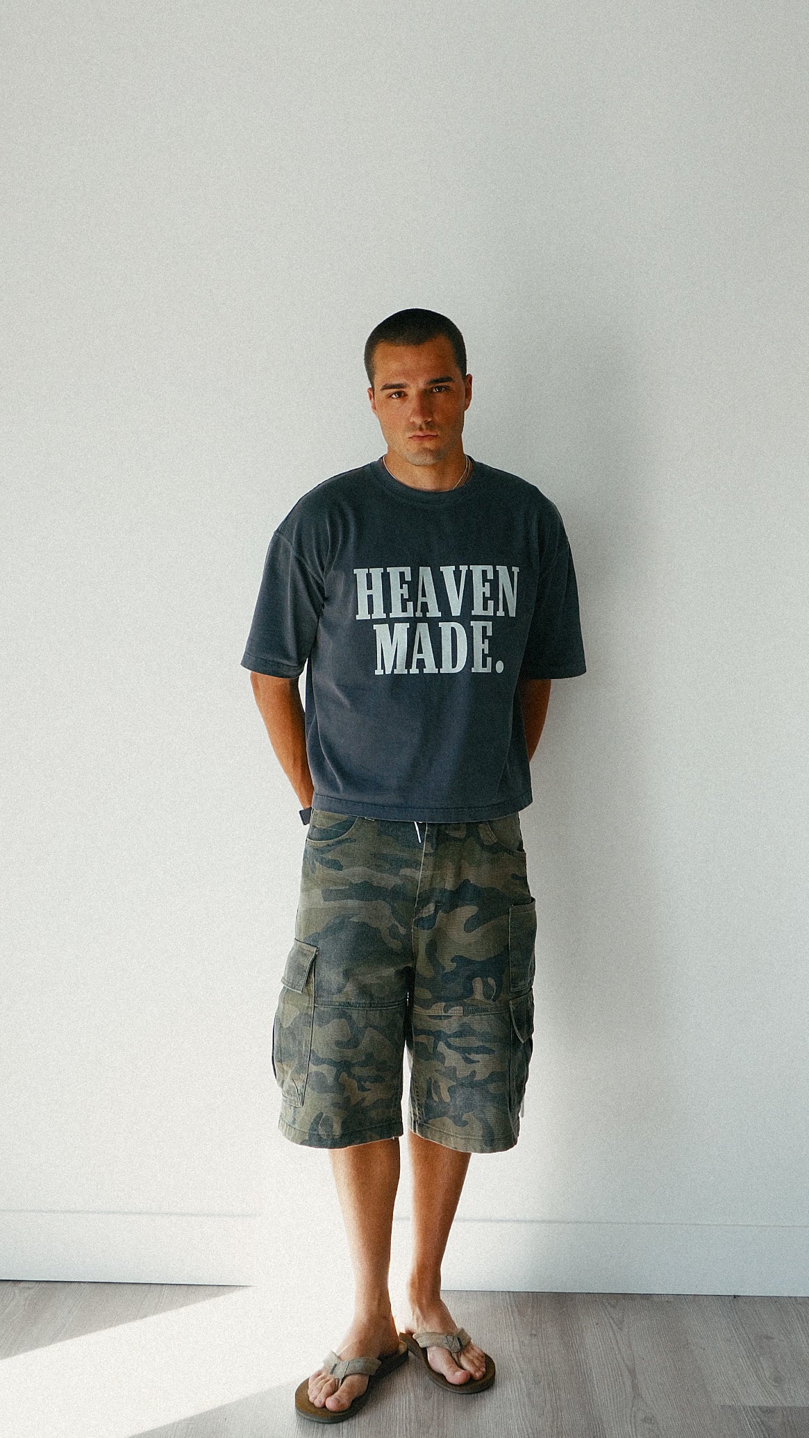 ORIGIN TEE - VINTAGE GREY