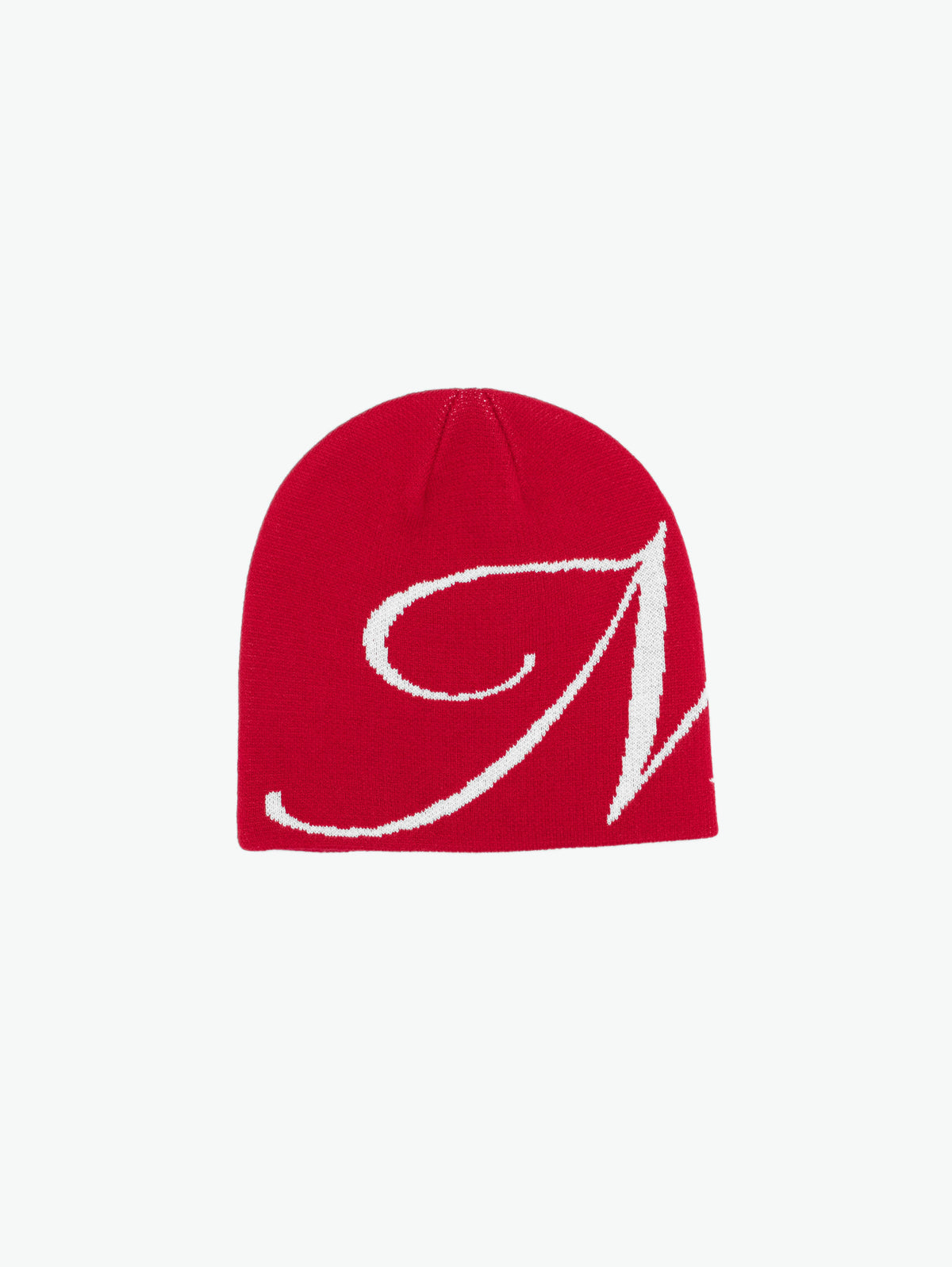 INITIAL BEANIE - RED