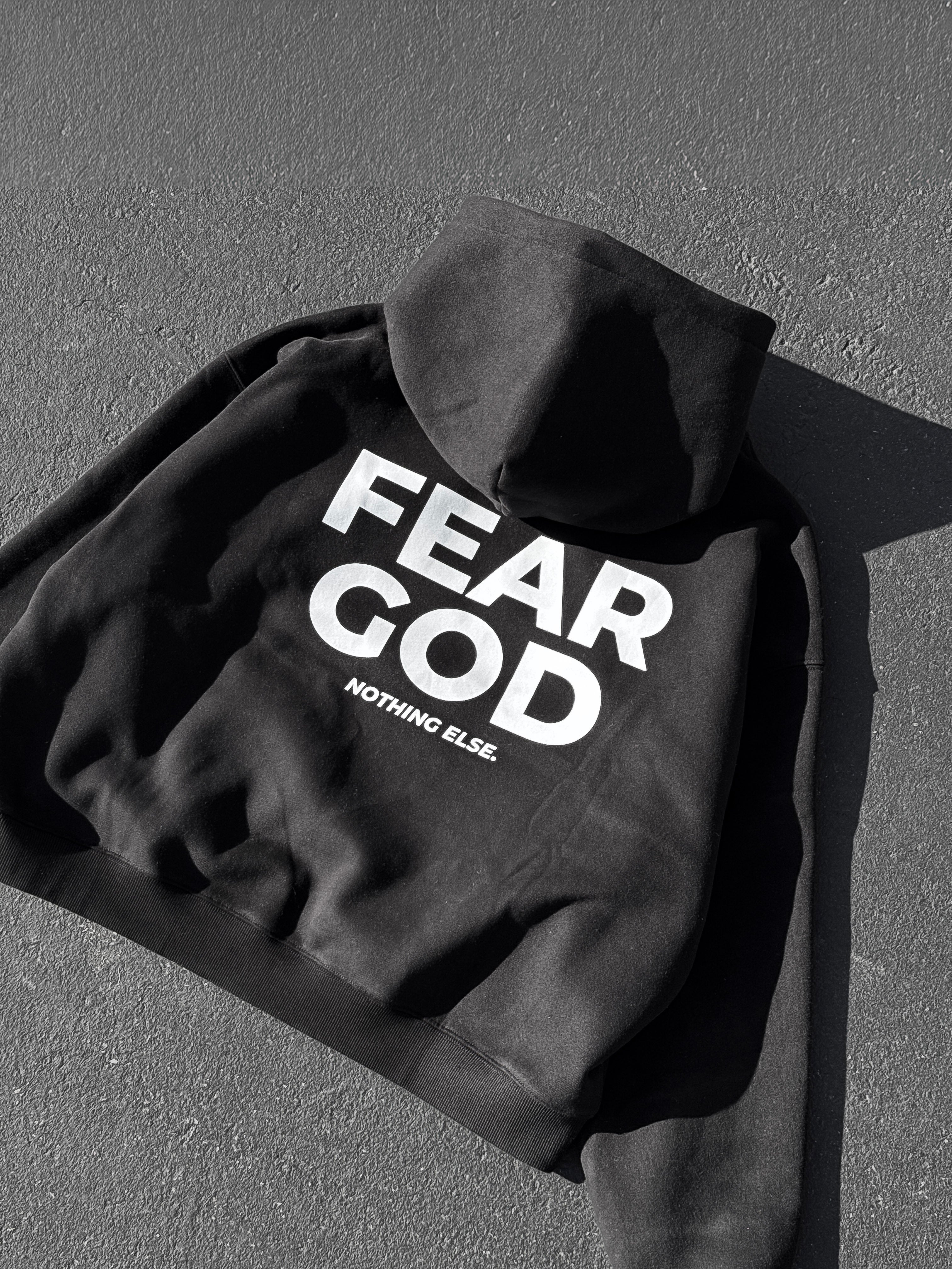 FEAR GOD HOODIE - BLACK