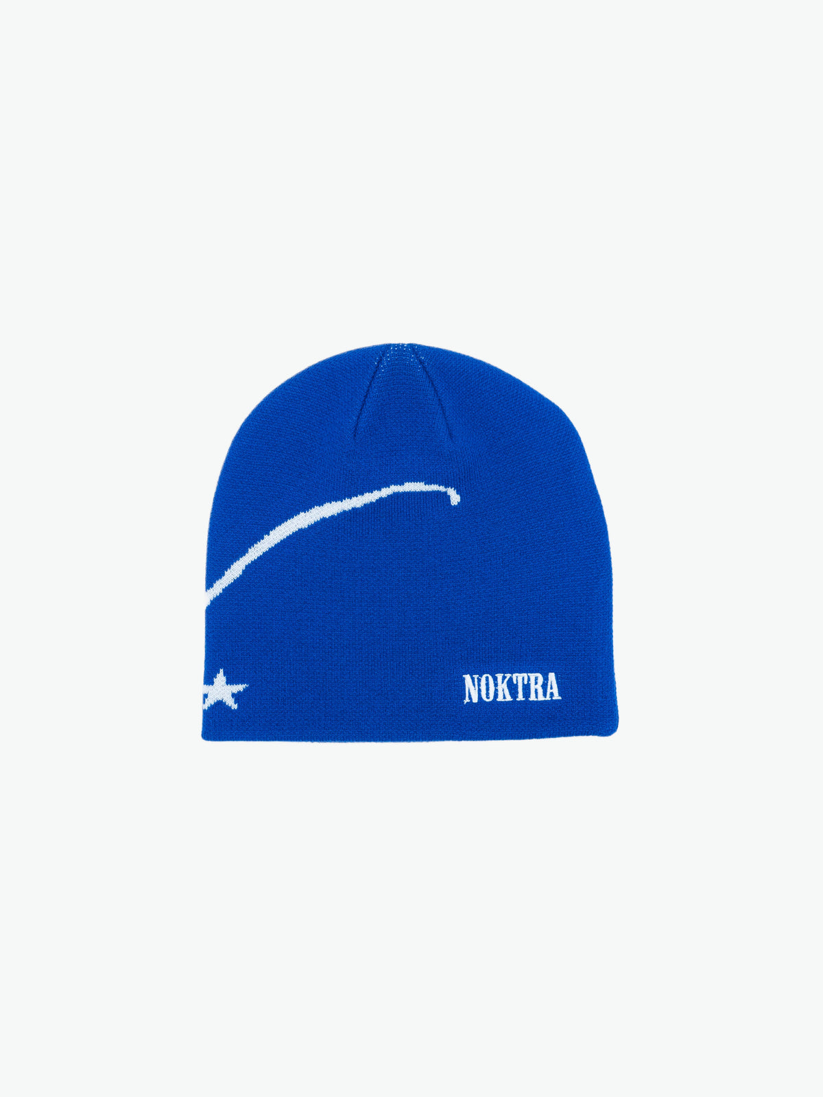 INITIAL BEANIE - BLUE