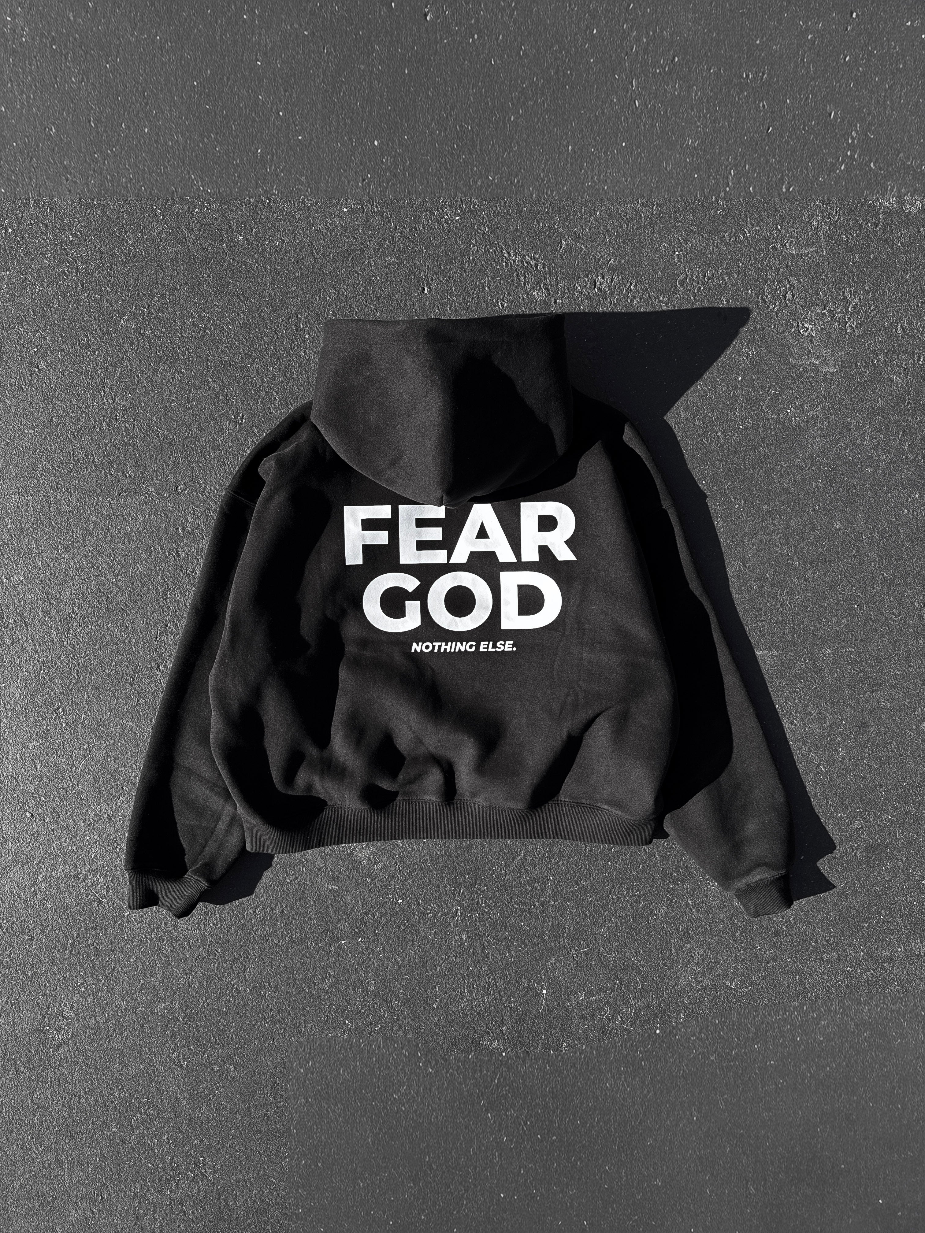 FEAR GOD HOODIE - BLACK