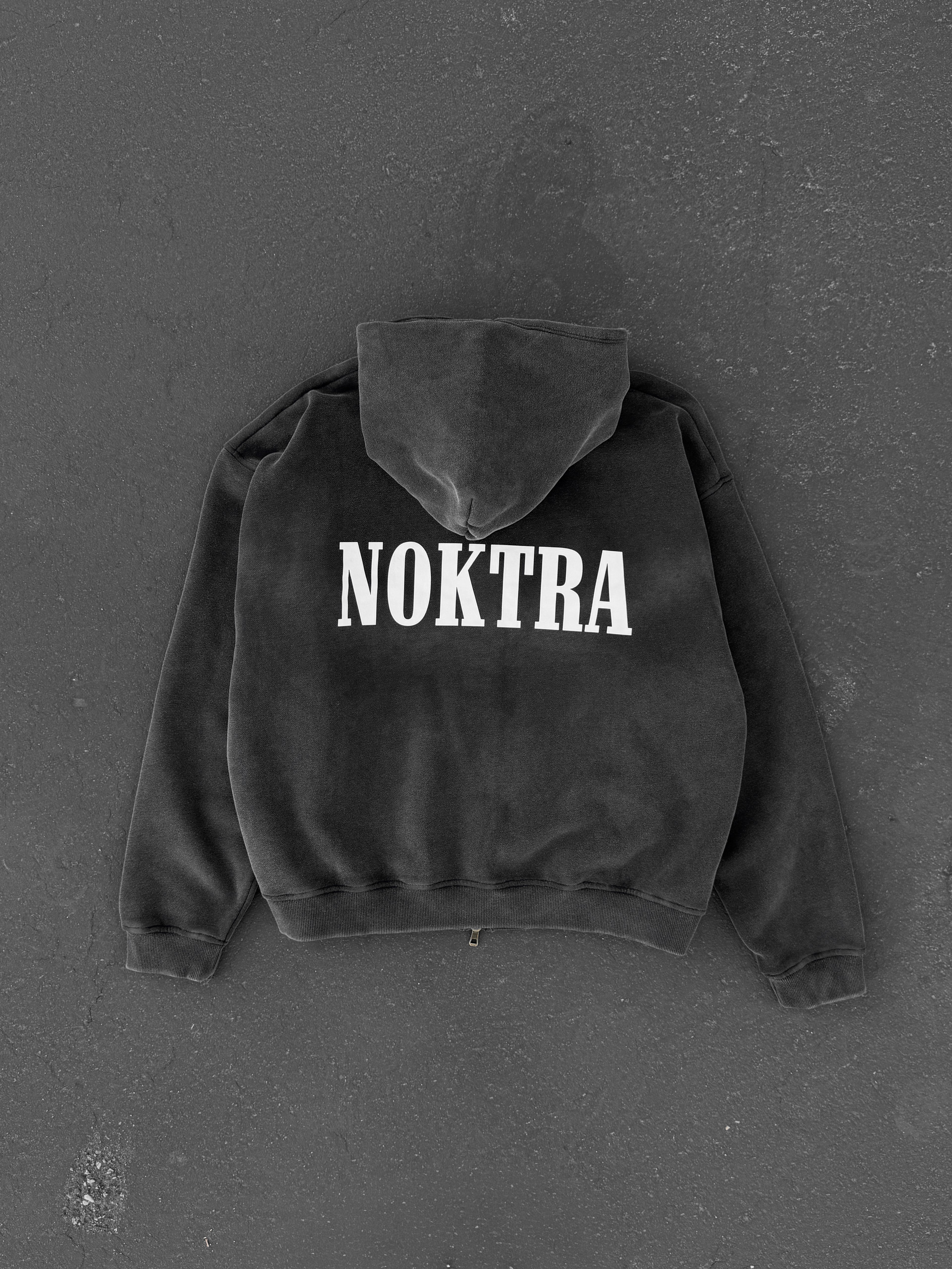NOKTRA ZIP UP - BLACK