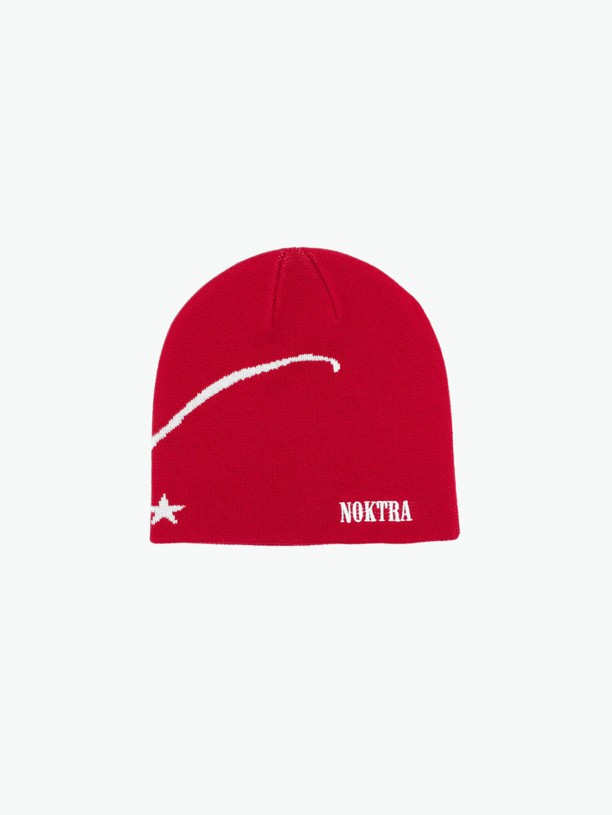INITIAL BEANIE - RED