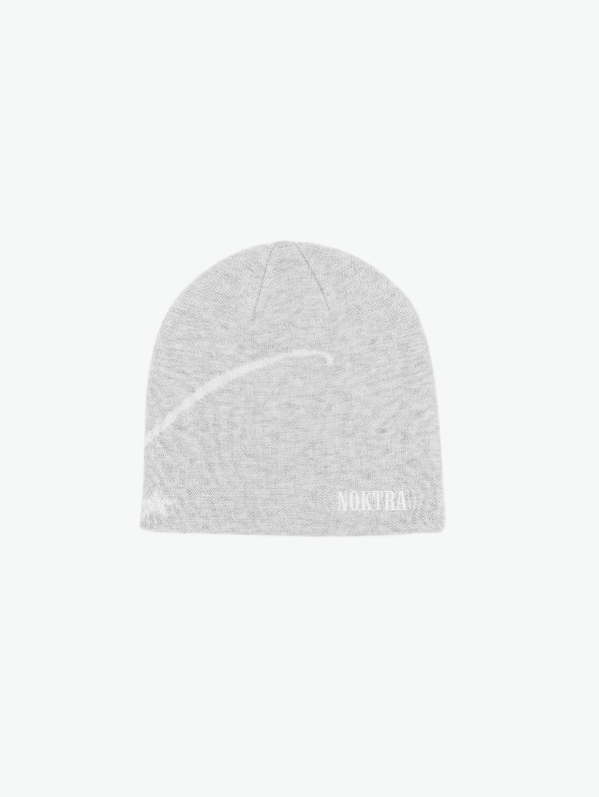 INITIAL BEANIE - GREY