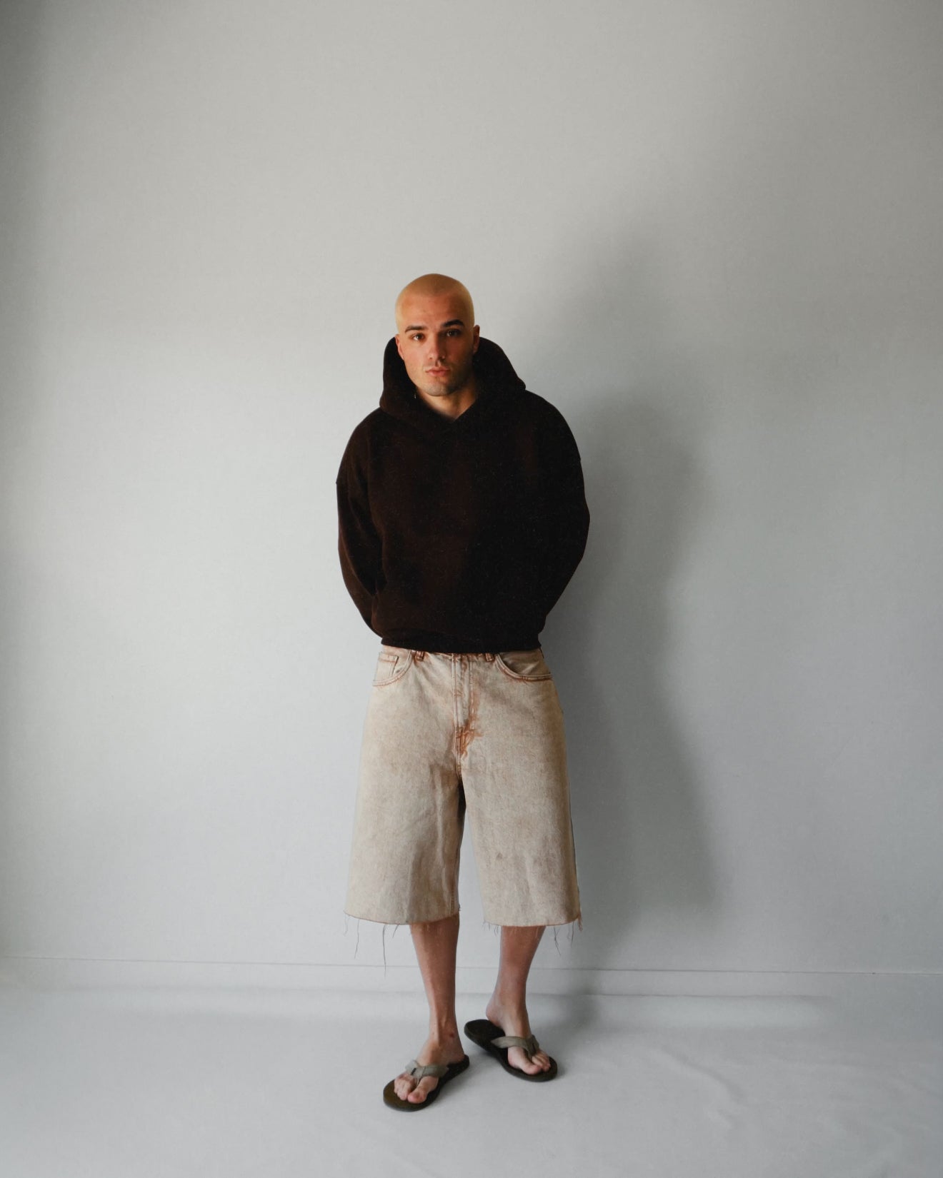 FEAR GOD HOODIE - COFFEE