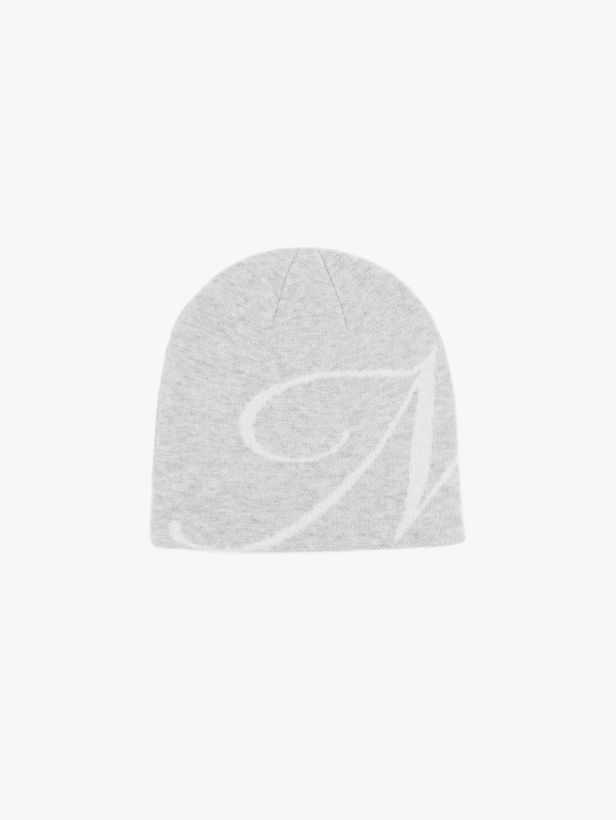 INITIAL BEANIE - GREY