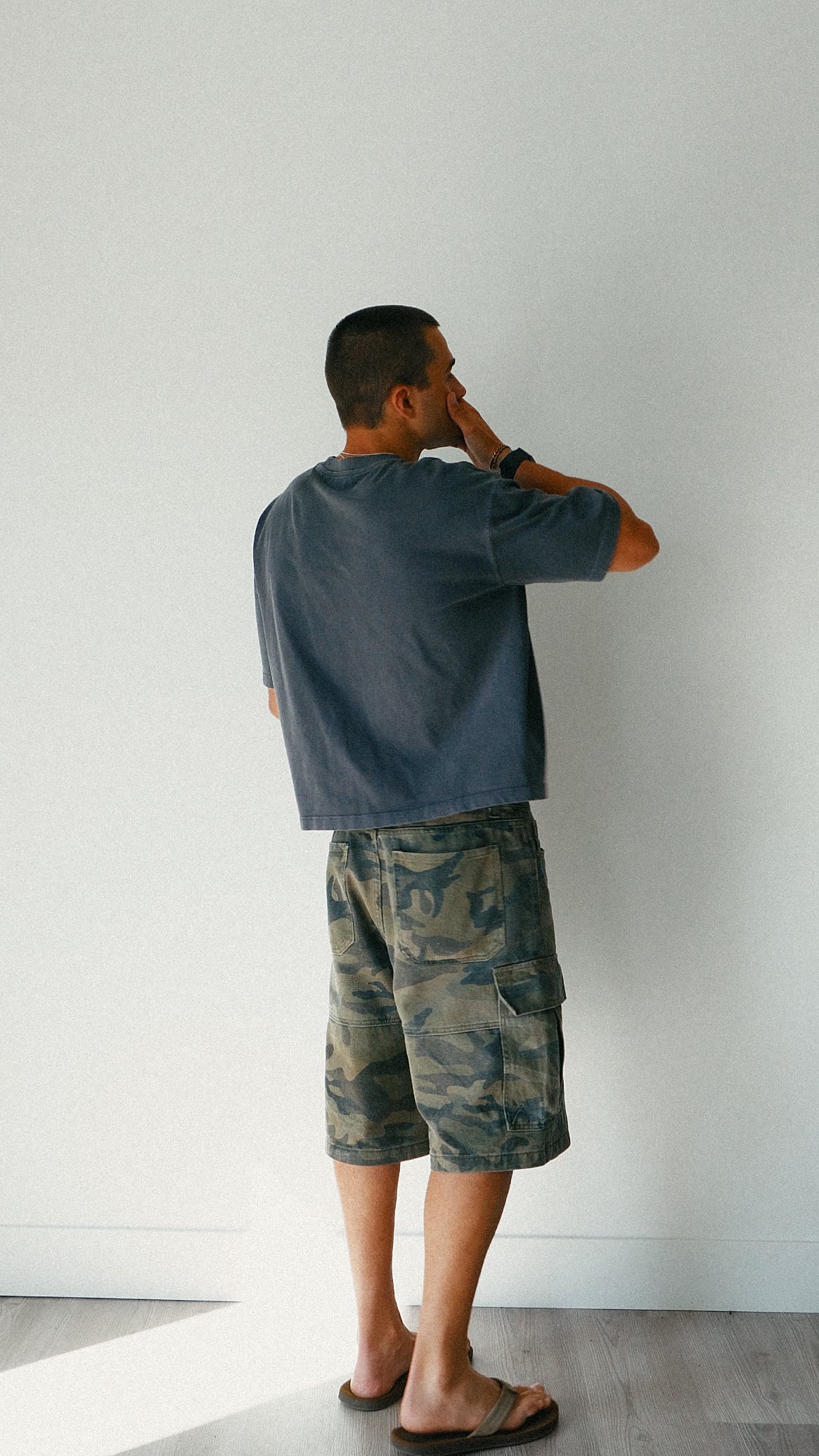 ORIGIN TEE - VINTAGE GREY