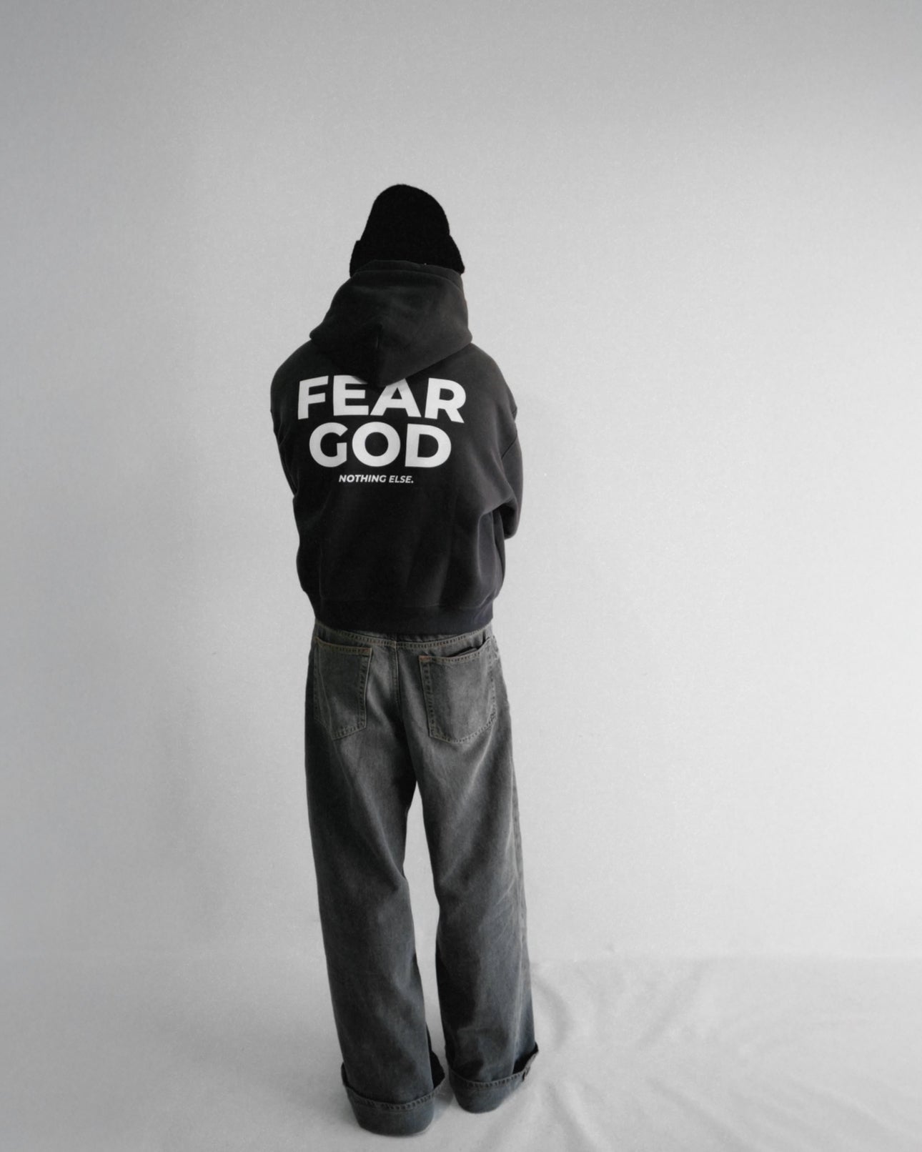 FEAR GOD HOODIE - CHARCOAL