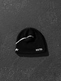 INITIAL BEANIE - BLACK